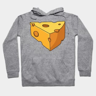 Cheese cartoon illustration Hoodie